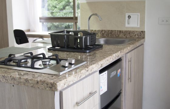 Apartamento loft amoblado en arriendo en La Castellana, Medellín