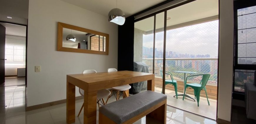 Apartamento Amoblado en la ciudad de Medellín sector Las Palmas