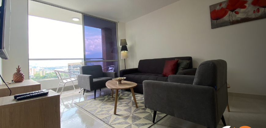 Apartamento con vista a la ciudad de Medellín sector Oviedo