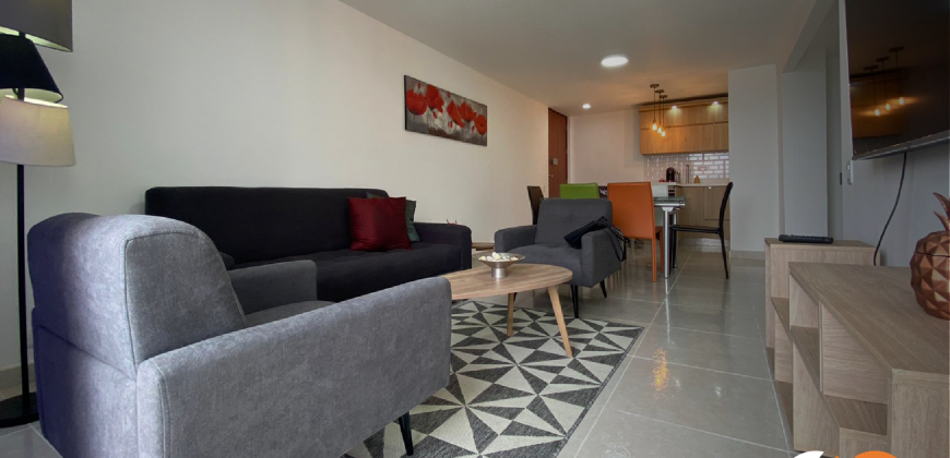 Apartamento con vista a la ciudad de Medellín sector Oviedo