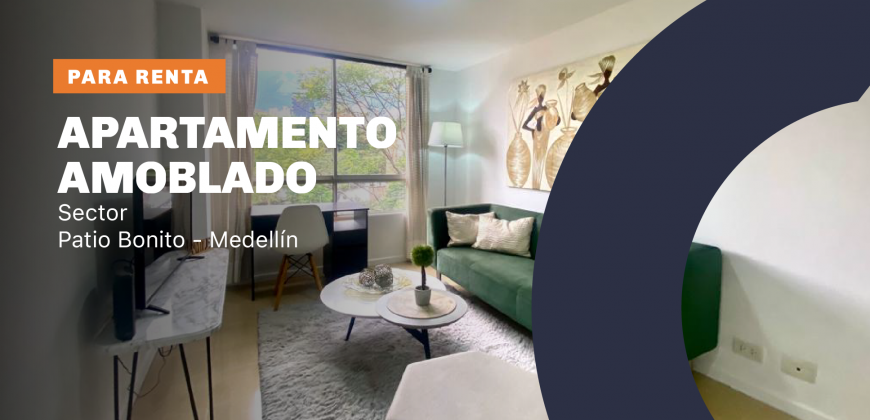 Apartamento con vista a la ciudad de Medellín sector Patio Bonito
