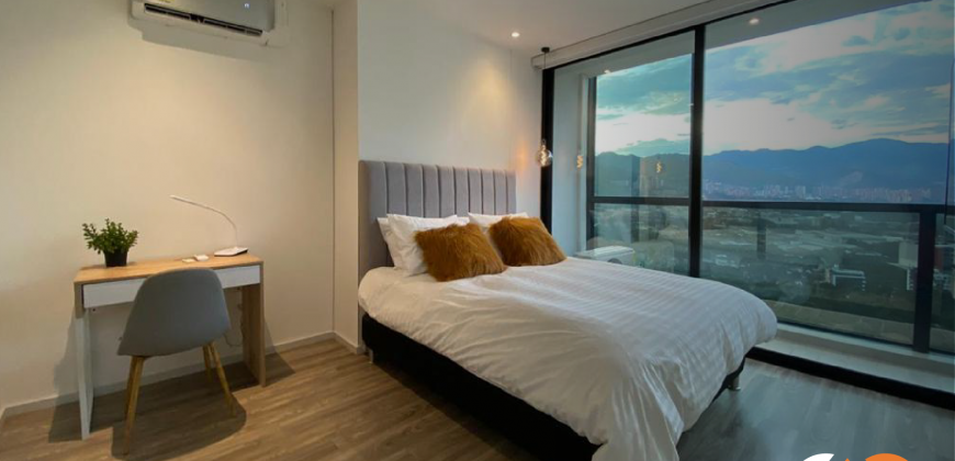 Apartamento en venta sector Milla de Oro de la ciudad de Medellín