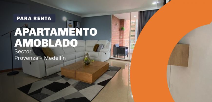 Apartamento en el sector de Provenza, El Poblado en Medellín