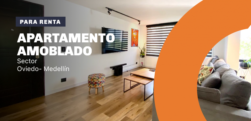 Apartamento para la renta sector Oviedo en el Poblado Medellín