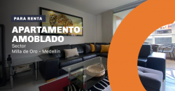 Apartamento ubicado en el sector de Milla de Oro en el Poblado Medellín