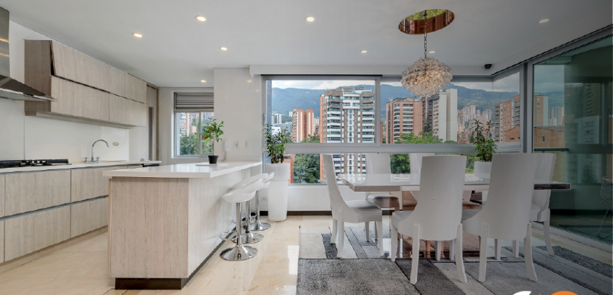 Apartamento ubicado en el sector de Castropol en el Poblado en Medellín