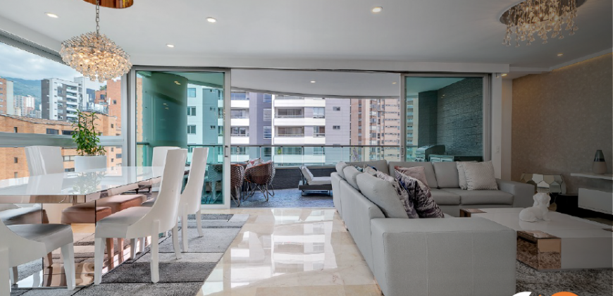 Apartamento ubicado en el sector de Castropol en el Poblado en Medellín