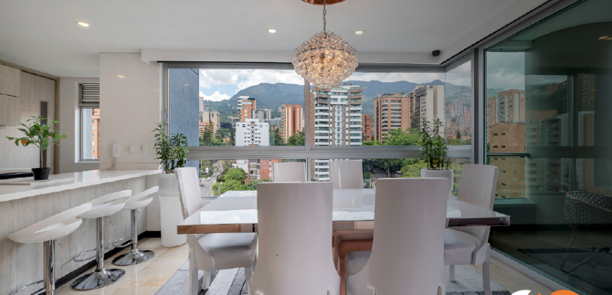 Apartamento ubicado en el sector de Castropol en el Poblado en Medellín