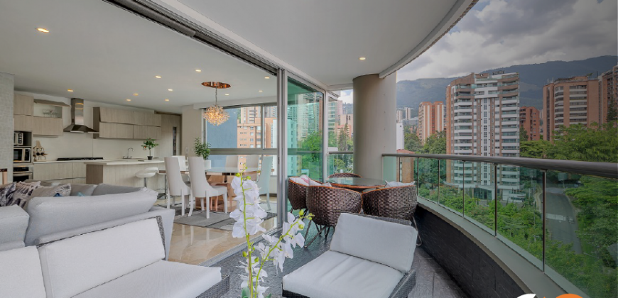 Apartamento ubicado en el sector de Castropol en el Poblado en Medellín