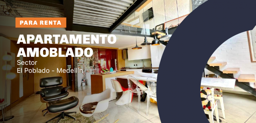 Apartamento de lujo en el sector exclusivo de El Poblado en Medellín