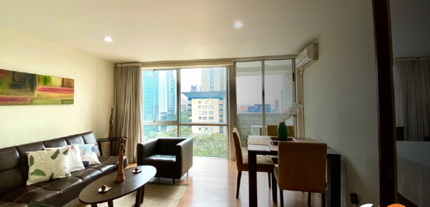Apartamento ubicado en el sector de El Poblado en la ciudad de Medellín