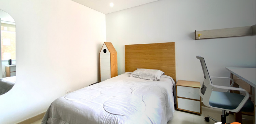 Apartamento en el sector de El Poblado en la ciudad de Medellín con vista a la ciudad