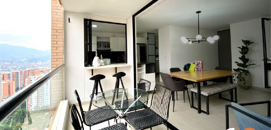Apartamento en Envigado con vista a la ciudad