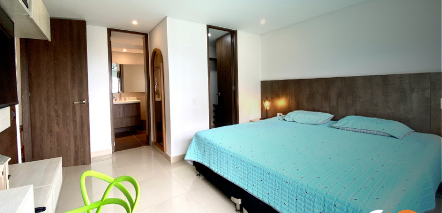 Apartamento en el sector de El Poblado en la ciudad de Medellín con vista a la ciudad