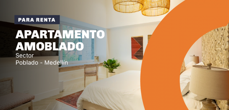Apartamento para rentar en el sector de Alejandría en el Poblado en Medellín