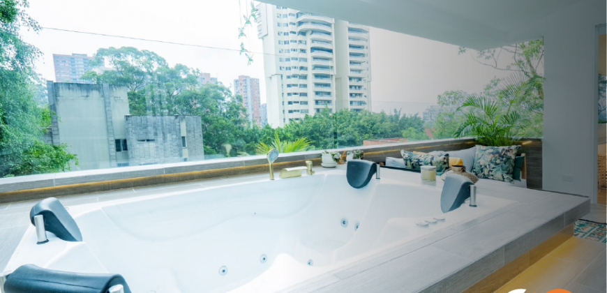 Apartamento para rentar en el sector de Alejandría en el Poblado en Medellín