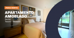 Apartamento para la renta ubicado en el sector de El Tesoro en Medellín