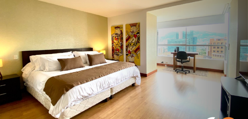 Apartamento para la renta ubicado en el sector de Oviedo en el Poblado Medellín