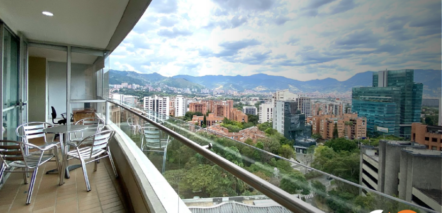 Apartamento para la renta ubicado en el sector de Oviedo en el Poblado Medellín