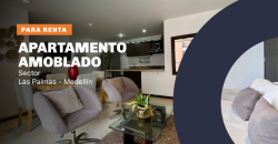 Apartamento para renta ubicado en el sector de Las Palmas cerca al Poblado en Medellín