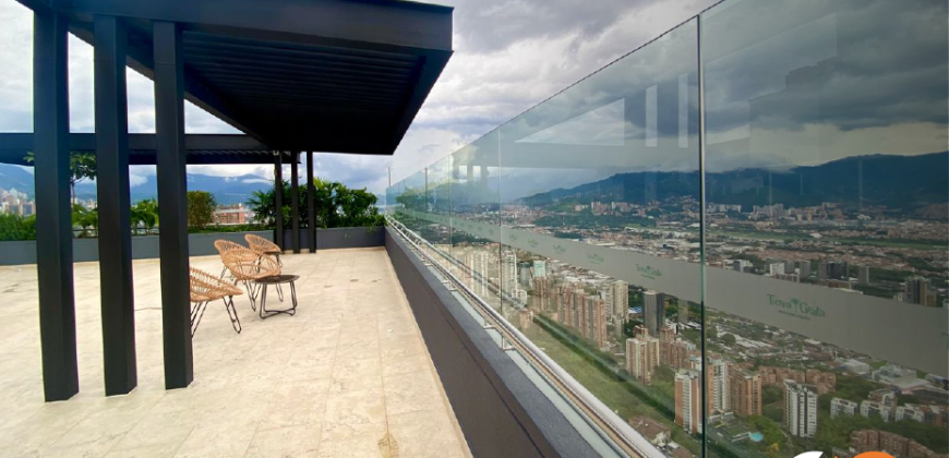 Vive en Medellín en un apartamento para la renta ubicado en Las Palmas