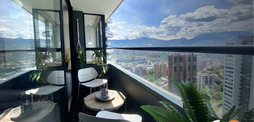 Vive en Medellín en un apartamento para la renta ubicado en Las Palmas