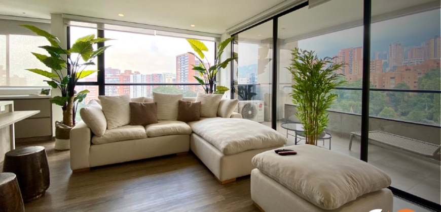 Apartamento disponible para renta en el sector de Los Balsos en Medellín