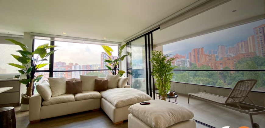 Apartamento disponible para renta en el sector de Los Balsos en Medellín