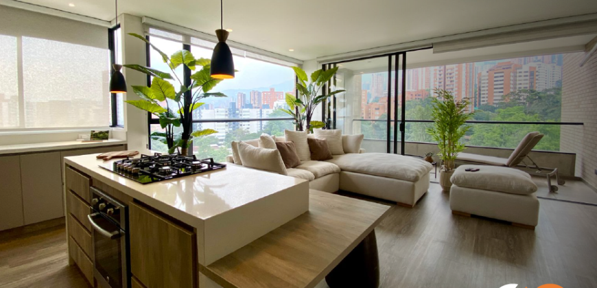 Apartamento disponible para renta en el sector de Los Balsos en Medellín