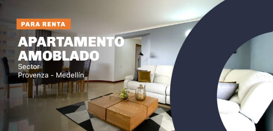 Apartamento para vivir en el Poblado Provenza en Medellín