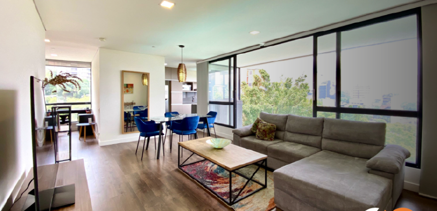 Apartamento disponible para renta ubicado en el sector de Castropol en Medellín