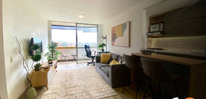 Apartamento disponible para la renta ubicado en el sector de Milla de Oro en Medellín