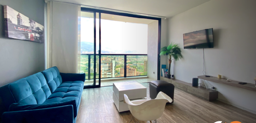 Apartamento para la renta en el sector de El Poblado en Medellín