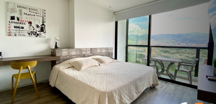 Apartamento para la renta en el sector de El Poblado en Medellín