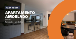 Apartamento para renta ubicado en la transversal inferior en el Poblado Medellín
