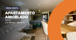 Apartamento disponible para la renta Los Balsos en Medellín