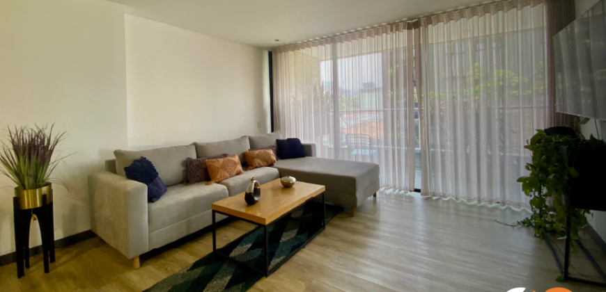 Apartamento para la renta en el sector de Manila en el Poblado en Medellín