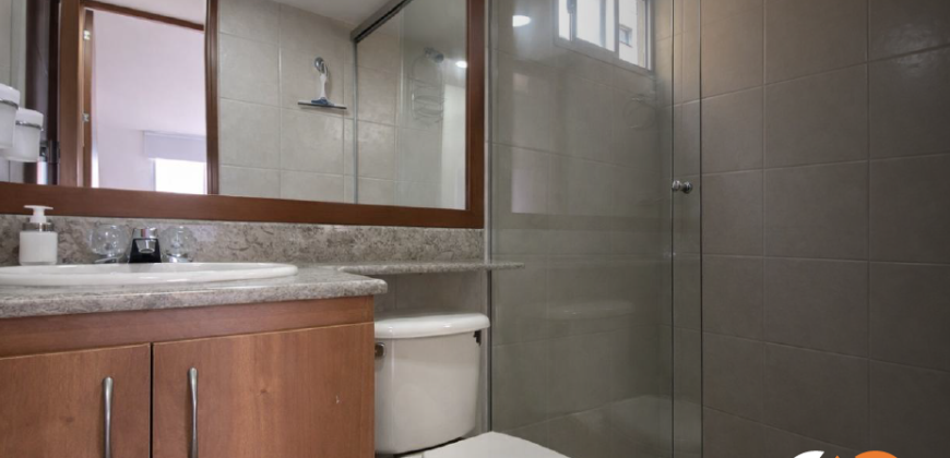 Apartamento ubicado en el sector de Milla de Oro en la ciudad de Medellín