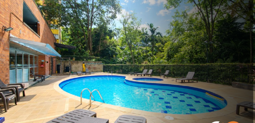 Apartamento ubicado en el sector de Milla de Oro en la ciudad de Medellín