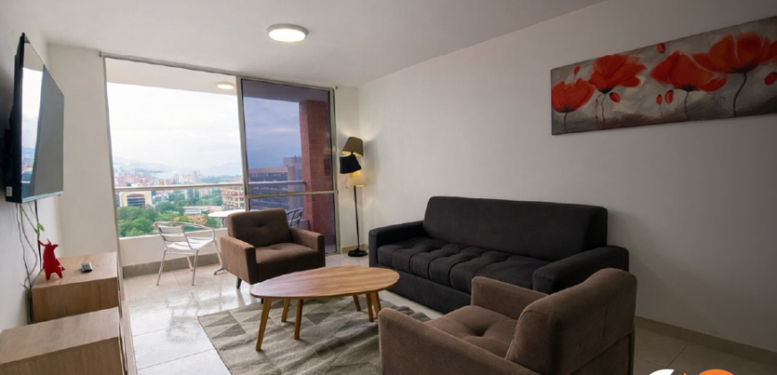 Apartamento ubicado en el sector de Milla de Oro en la ciudad de Medellín