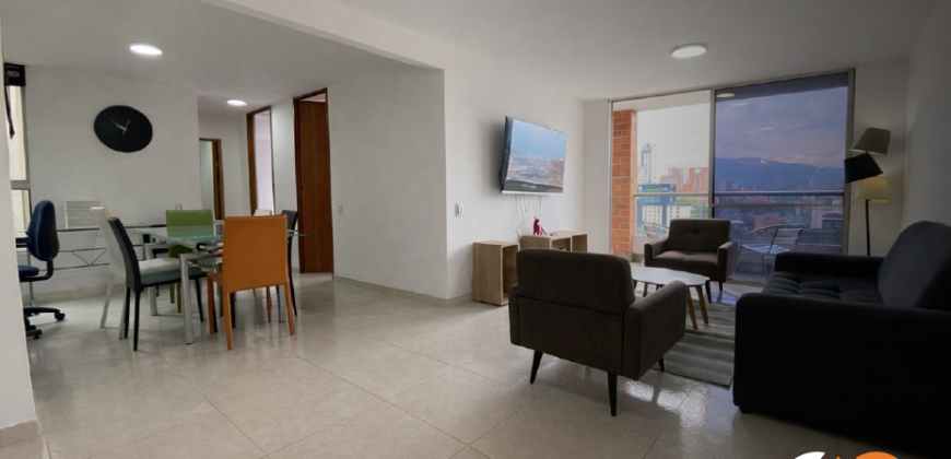 Apartamento ubicado en el sector de Milla de Oro en la ciudad de Medellín