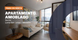 Apartamento para la renta ubicado en la Loma de San Julian en Medellín