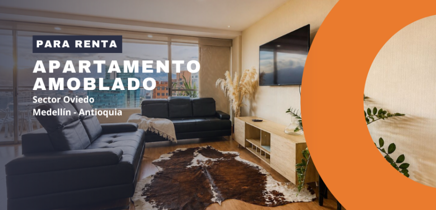 Apartamento amoblado en el sector de El Poblado en Medellín Antioquia