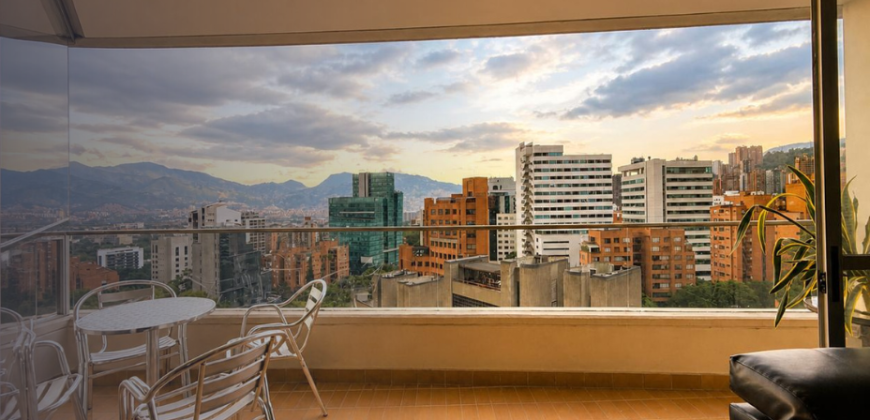 Apartamento amoblado en el sector de El Poblado en Medellín Antioquia