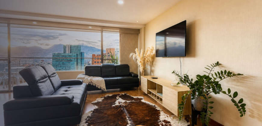 Apartamento amoblado en el sector de El Poblado en Medellín Antioquia