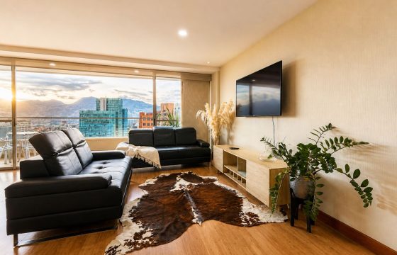 Apartamento amoblado en el sector de El Poblado en Medellín Antioquia