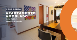 Apartamento para la renta en el sector de El Poblado en Medellín