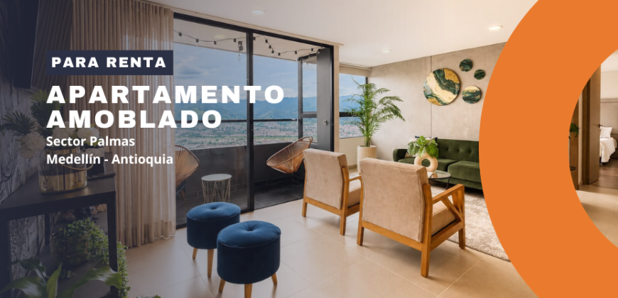 Apartamento disponible en arriendo en Las Palmas Medellín