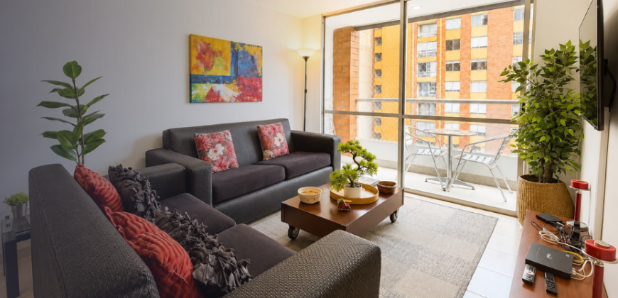 Apartamento para la renta en el sector de El Poblado en Medellín