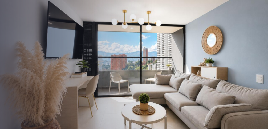 Apartamento para la renta disponible en la ciudad de Medellín en el sector Las Palmas